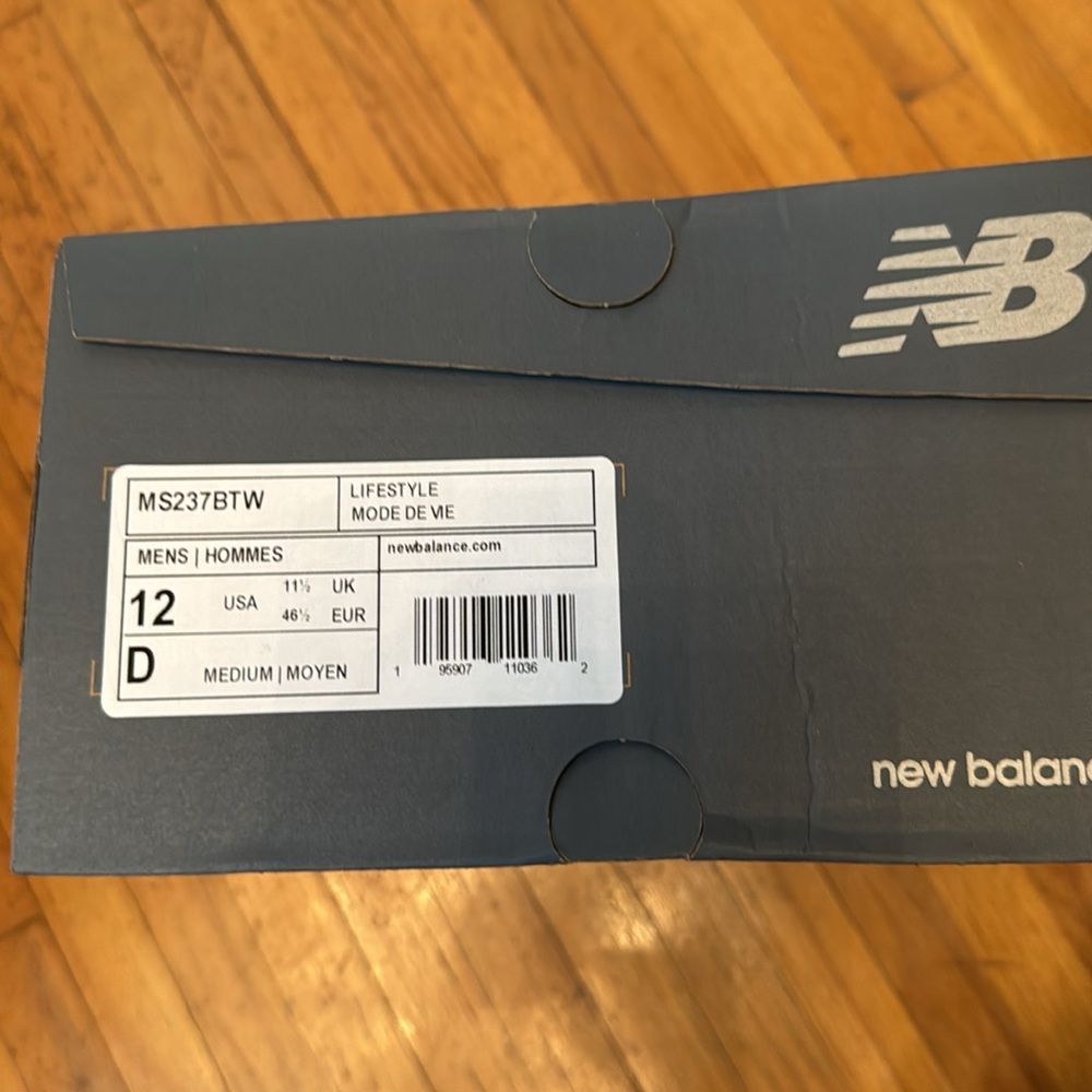 New Balance 237 men’s sneakers NEW IN BOX - Picture 4 of 5